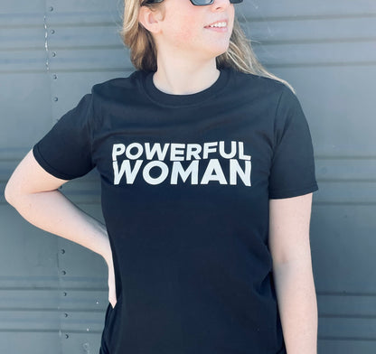 POWERFUL WOMAN T-Shirt | Women’s Empowerment Apparel Canada