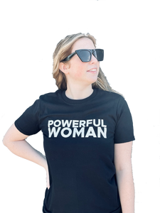 Powerful woman shirt worn by Cat