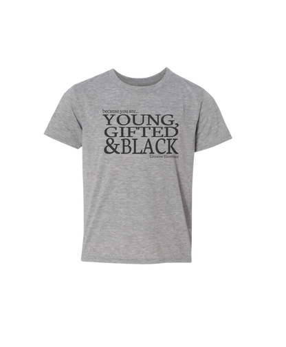 Young, Gifted and Black youth t-shirt