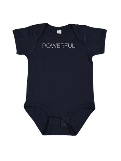 Powerful Logo Onesie